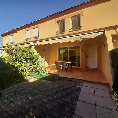 Vakantiehuis Valras-plage: Pavillon 6 Pers, Piscine, Parking Prive - Fr-1-781-66 Valras-Plage
