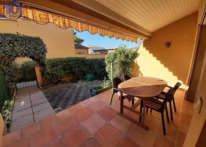 Valras-plage: Pavillon 6 Pers, Piscine, Parking Prive - Fr-1-781-66 Casa de Férias *